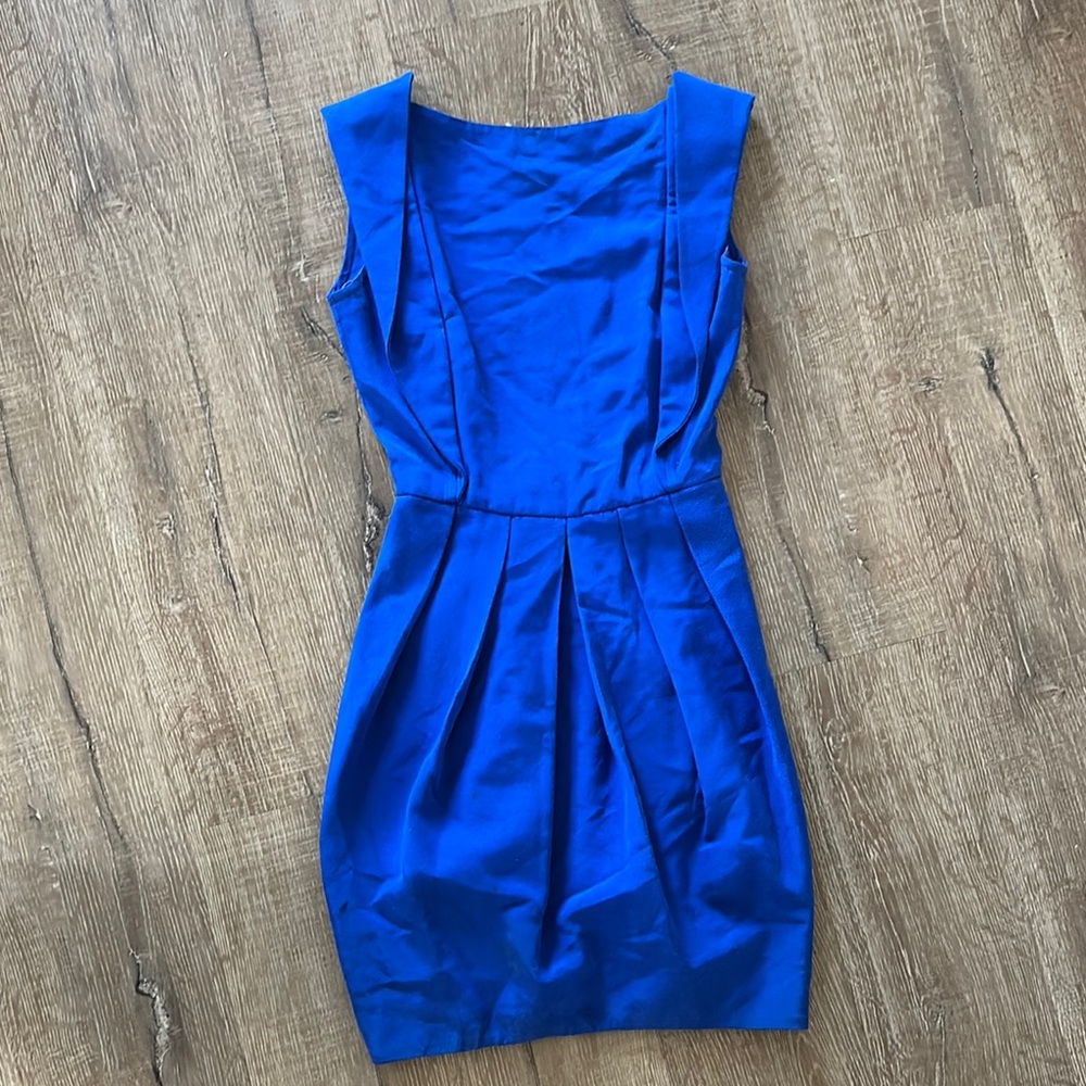 Lanvin Exclusive Blue Sleeveless Dress
